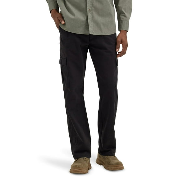 Wrangler Men's and Big Men's Relaxed Fit Fleece Lined Cargo Pant