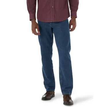 Wrangler Men's and Big Men's Relaxed Fit Jeans with Flex