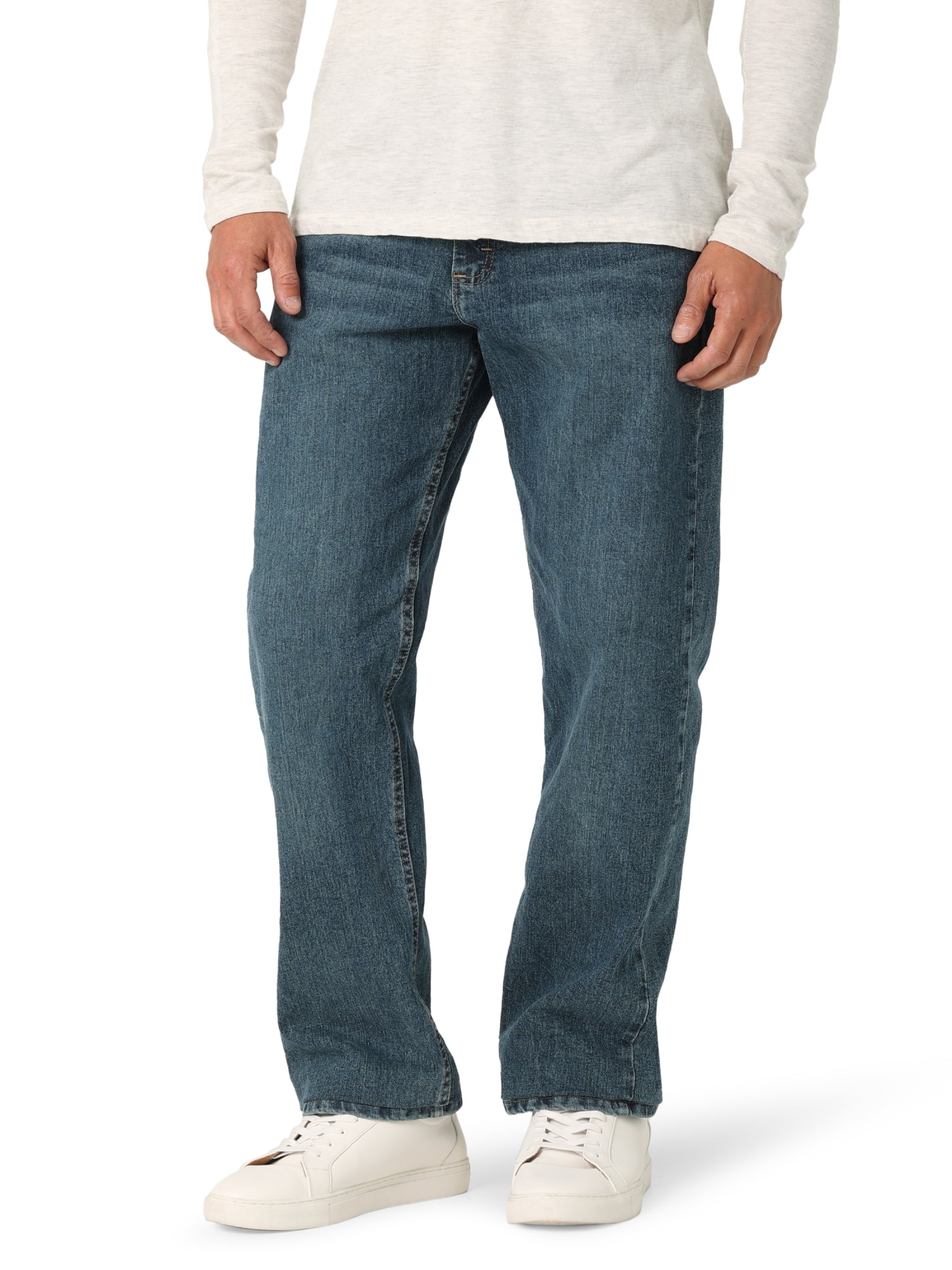 Wrangler Men's and Big Men's Relaxed Fit Jeans with Flex - Walmart.com