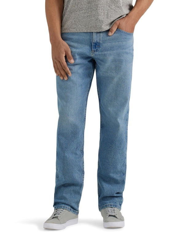 Men's and Big Men's Relaxed Fit Jeans with Flex