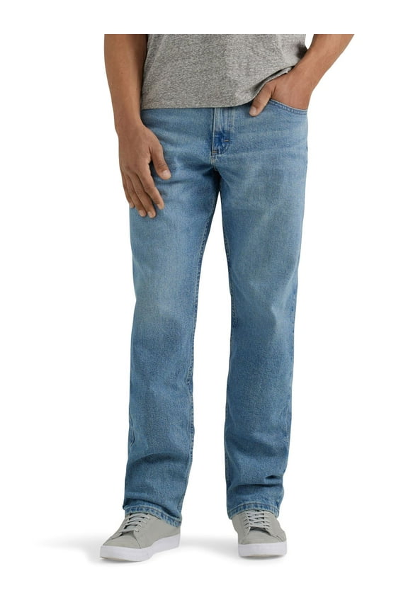 Men's and Big Men's Relaxed Fit Jeans with Flex
