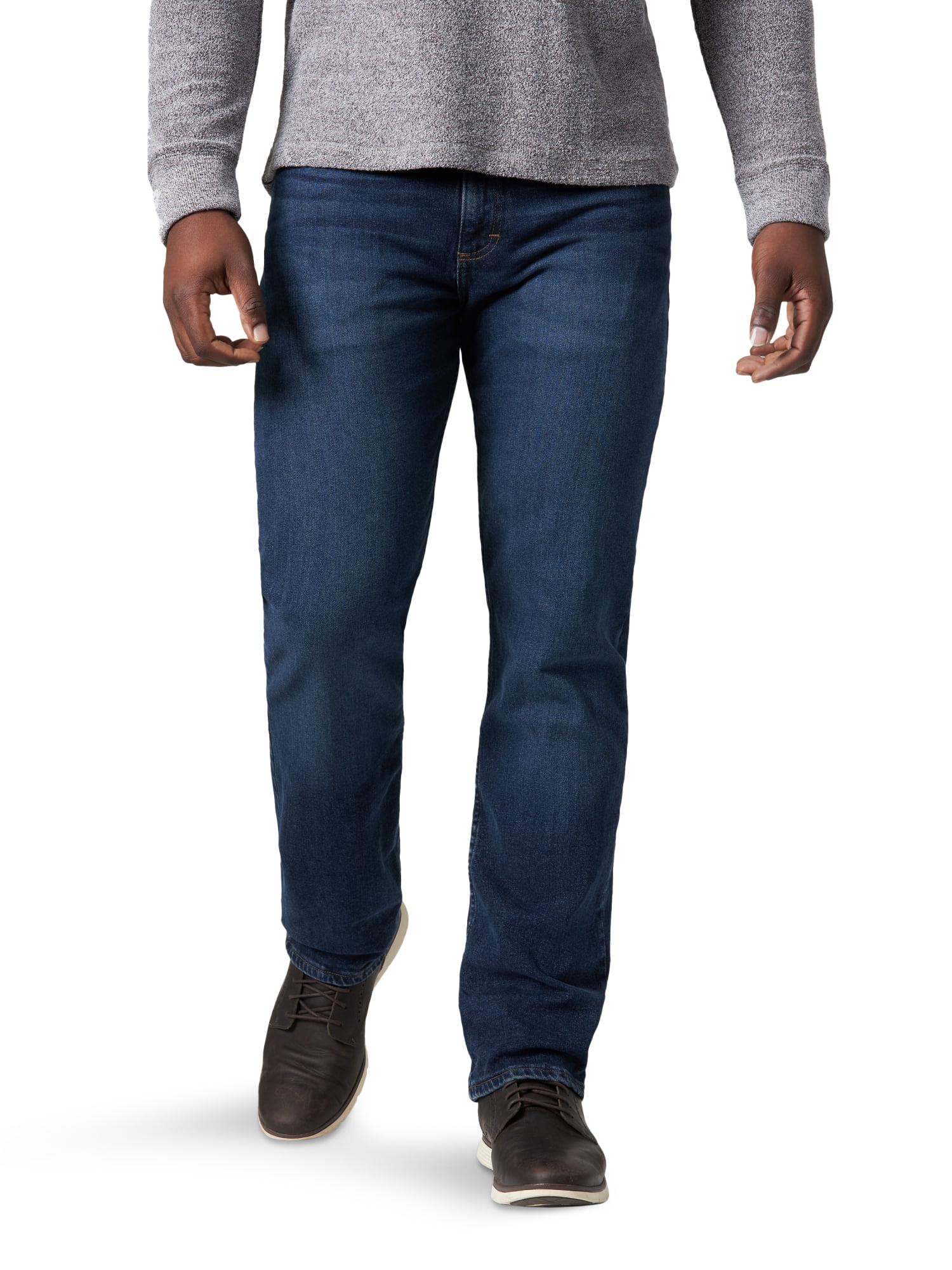 Wrangler Men's and Big Men's Relaxed Fit Jeans with Flex 