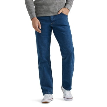 Wrangler Men's and Big Men's Relaxed Fit Jeans with Flex