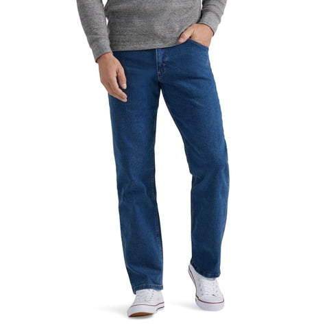 Men's and Big Men's Relaxed Fit Jeans with Flex