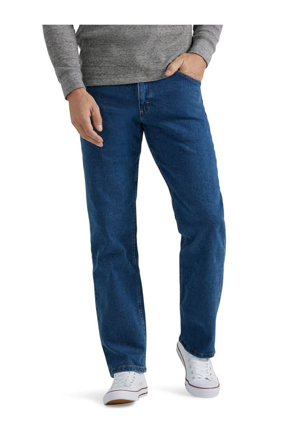 Men's and Big Men's Relaxed Fit Jeans with Flex