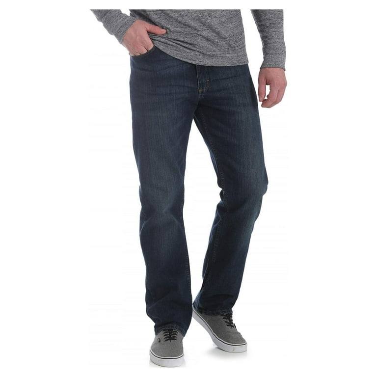 Wrangler Men's and Big Men's Relaxed Fit Jeans with Flex 