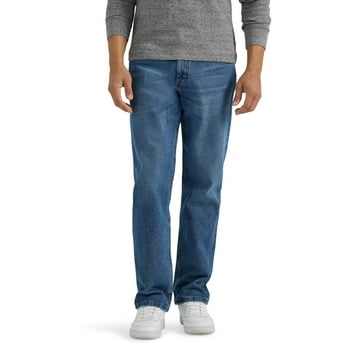 Wrangler Men's and Big Men's Relaxed Fit Jeans with Flex