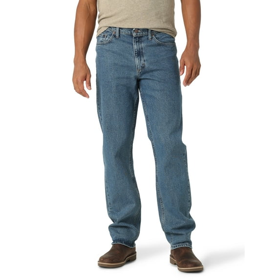 Wrangler Men's and Big Men's Relaxed Fit Jeans with Flex