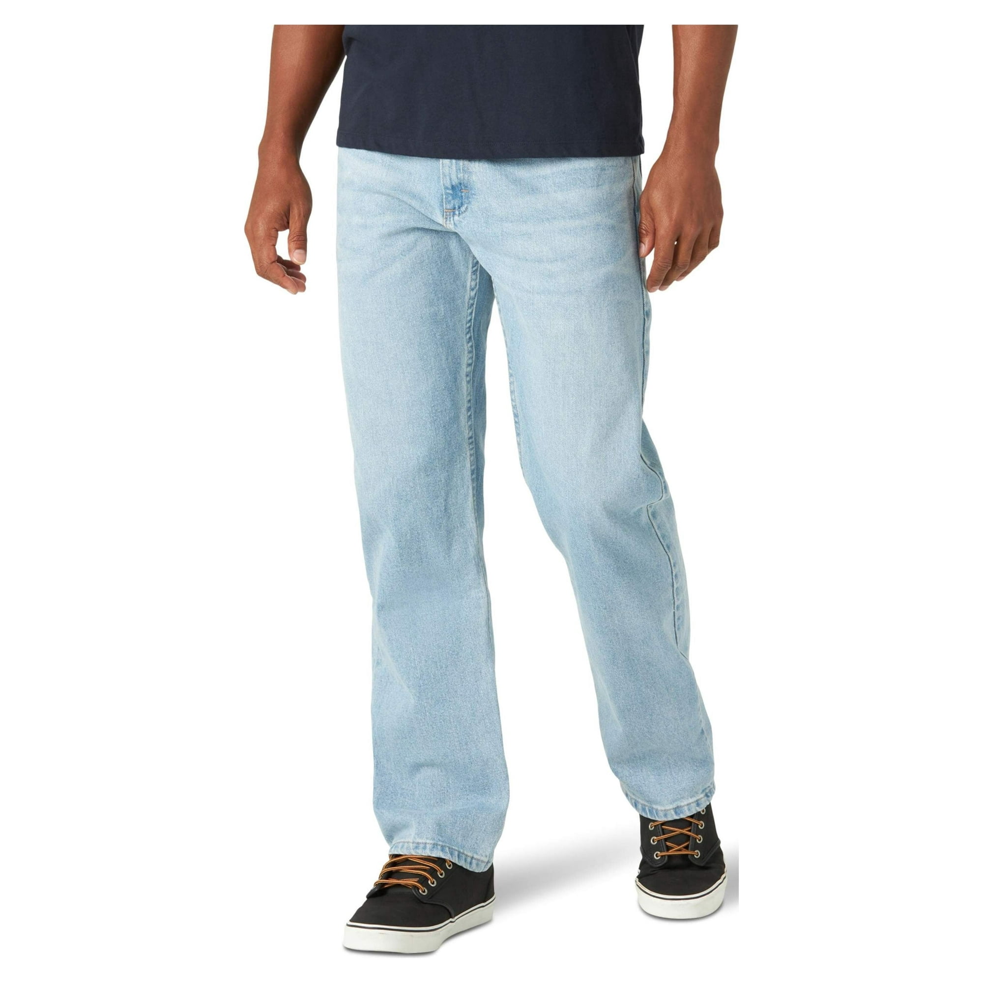 Wrangler Men's and Big Men's Relaxed Fit Jeans with Flex