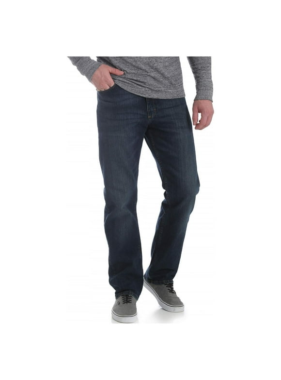 Wrangler Men's and Big Men's Relaxed Fit Jeans with Flex