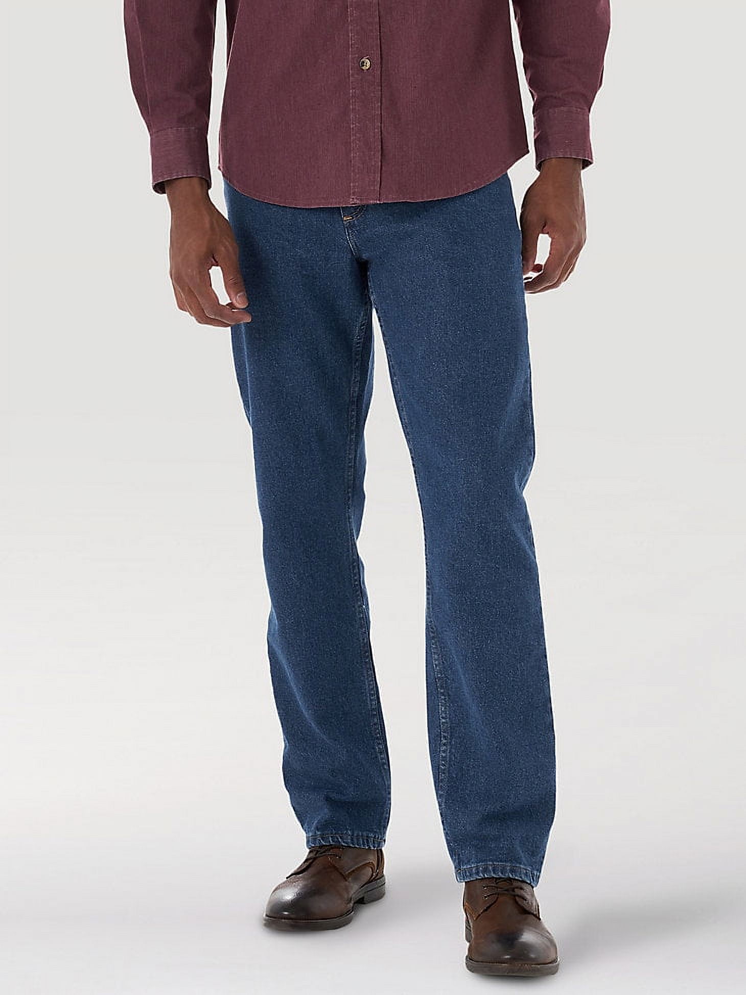 Wrangler Men's and Big Men's Relaxed Fit Jeans with Flex - Walmart.com