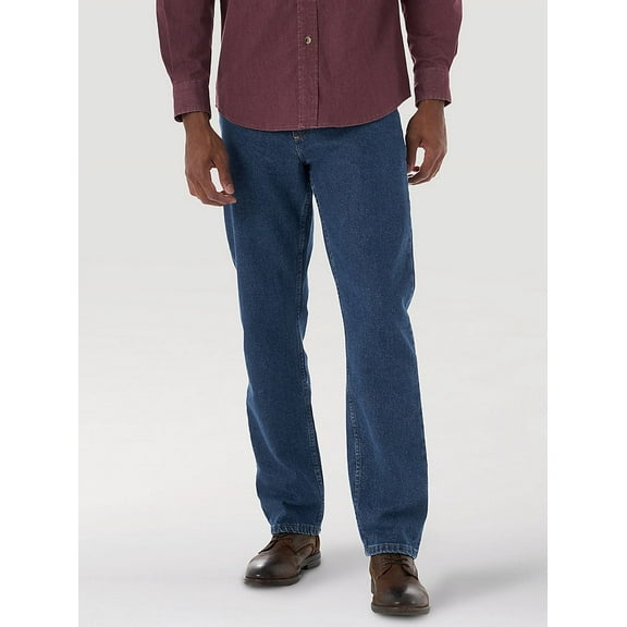 Wrangler Men's and Big Men's Relaxed Fit Jeans with Flex