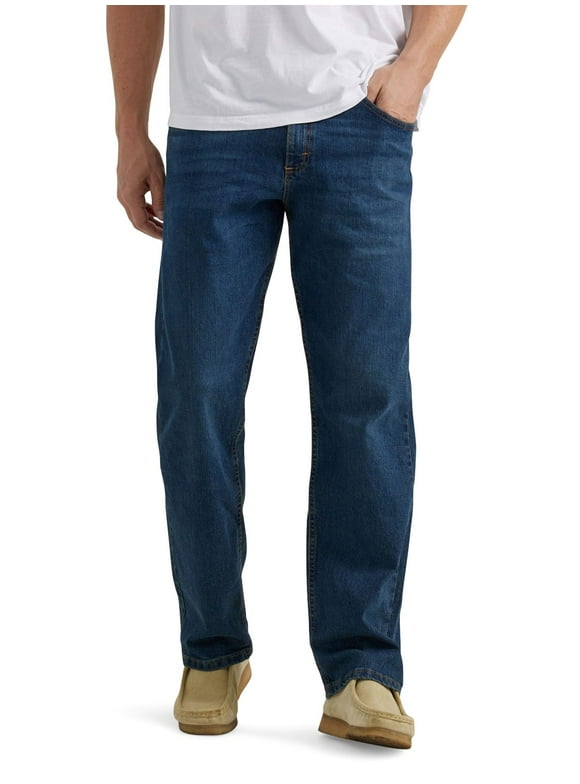Men's and Big Men's Relaxed Fit Jeans with Flex
