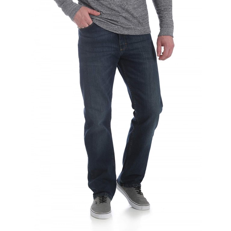 Wrangler Men's and Big Men's Regular Fit Jeans with Flex