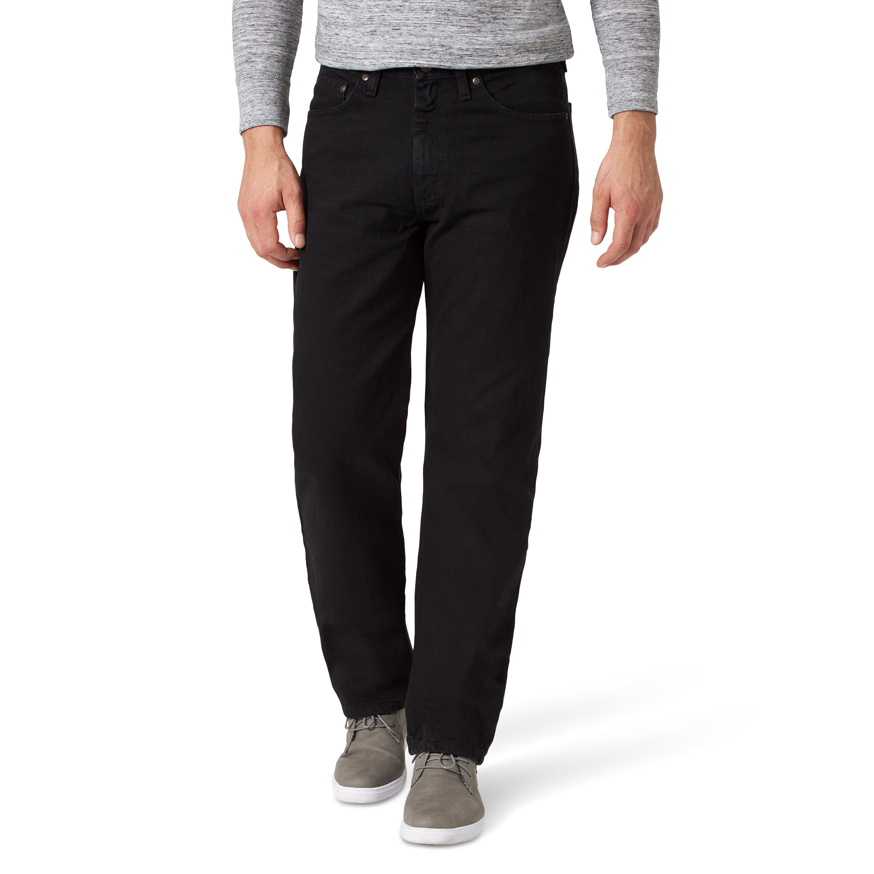 Wrangler Men's and Big Men's Relaxed Fit Cotton Jeans