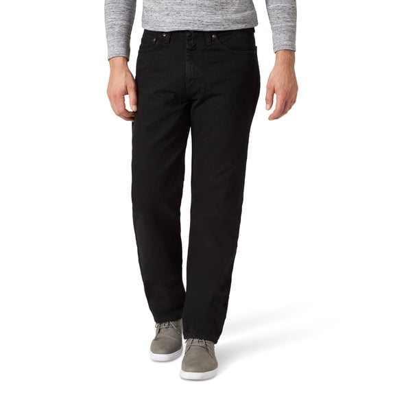Wrangler Men's and Big Men's Relaxed Fit Cotton Jeans