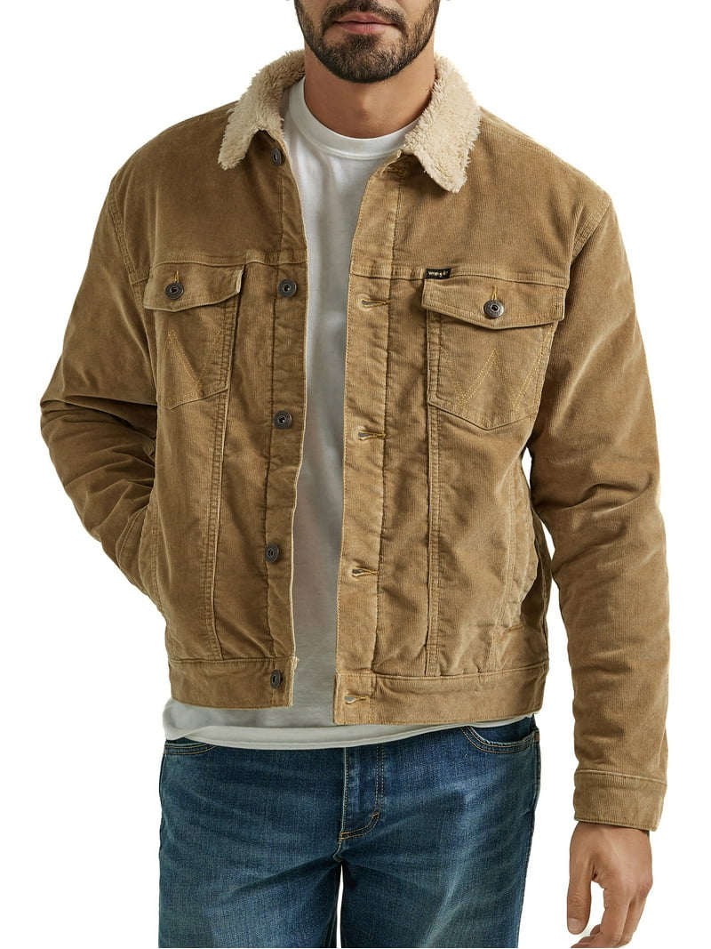 Wrangler® Men's and Big Men's Sherpa Lined Regular Fit Trucker