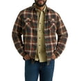thumbnail image 1 of Wrangler® Men's and Big Men's Sherpa Lined Relaxed Fit Heavyweight Shirt Jacket, Sizes S-2XL, 1 of 6