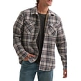 thumbnail image 1 of Wrangler® Men's and Big Men's Sherpa Lined Relaxed Fit Heavyweight Shirt Jacket, Sizes S-2XL, 1 of 7