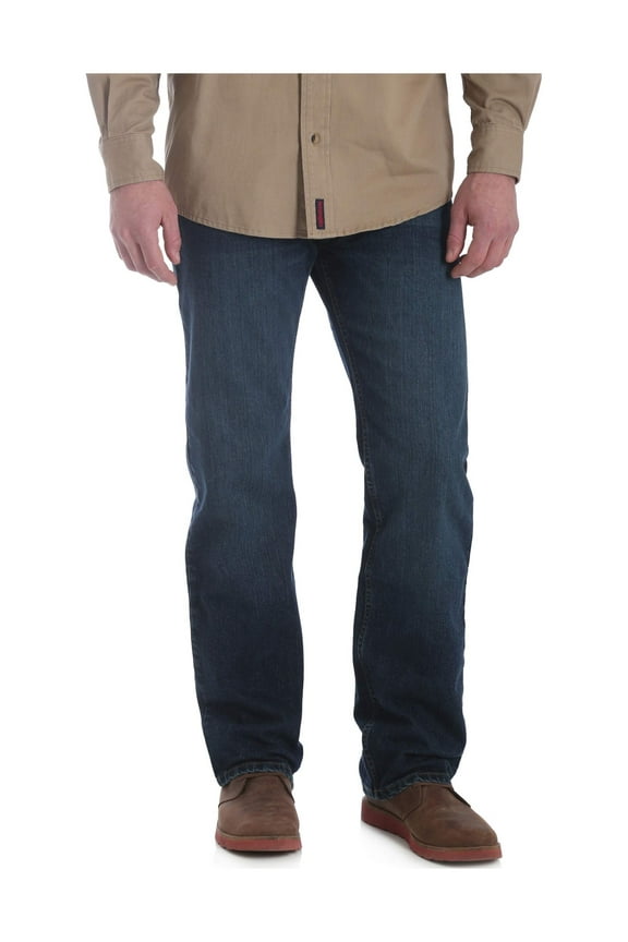 Men's and Big Men's Straight Fit Jeans with Flex