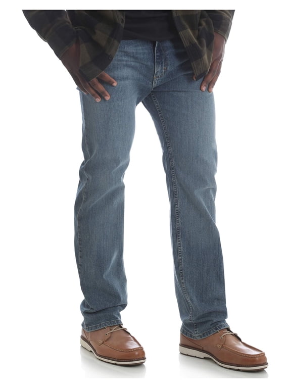 Men's and Big Men's Straight Fit Jeans with Flex