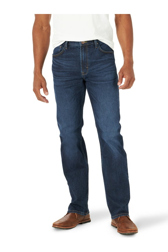 Men's and Big Men's Straight Fit Jeans with Flex