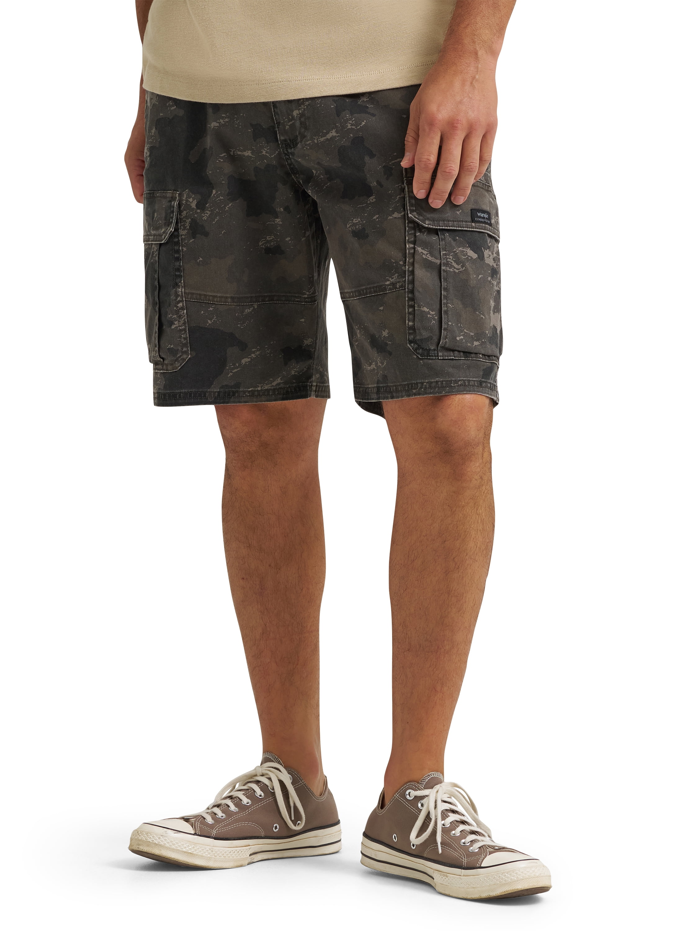 Wrangler Men's and Big Men's Stretch Cargo Shorts