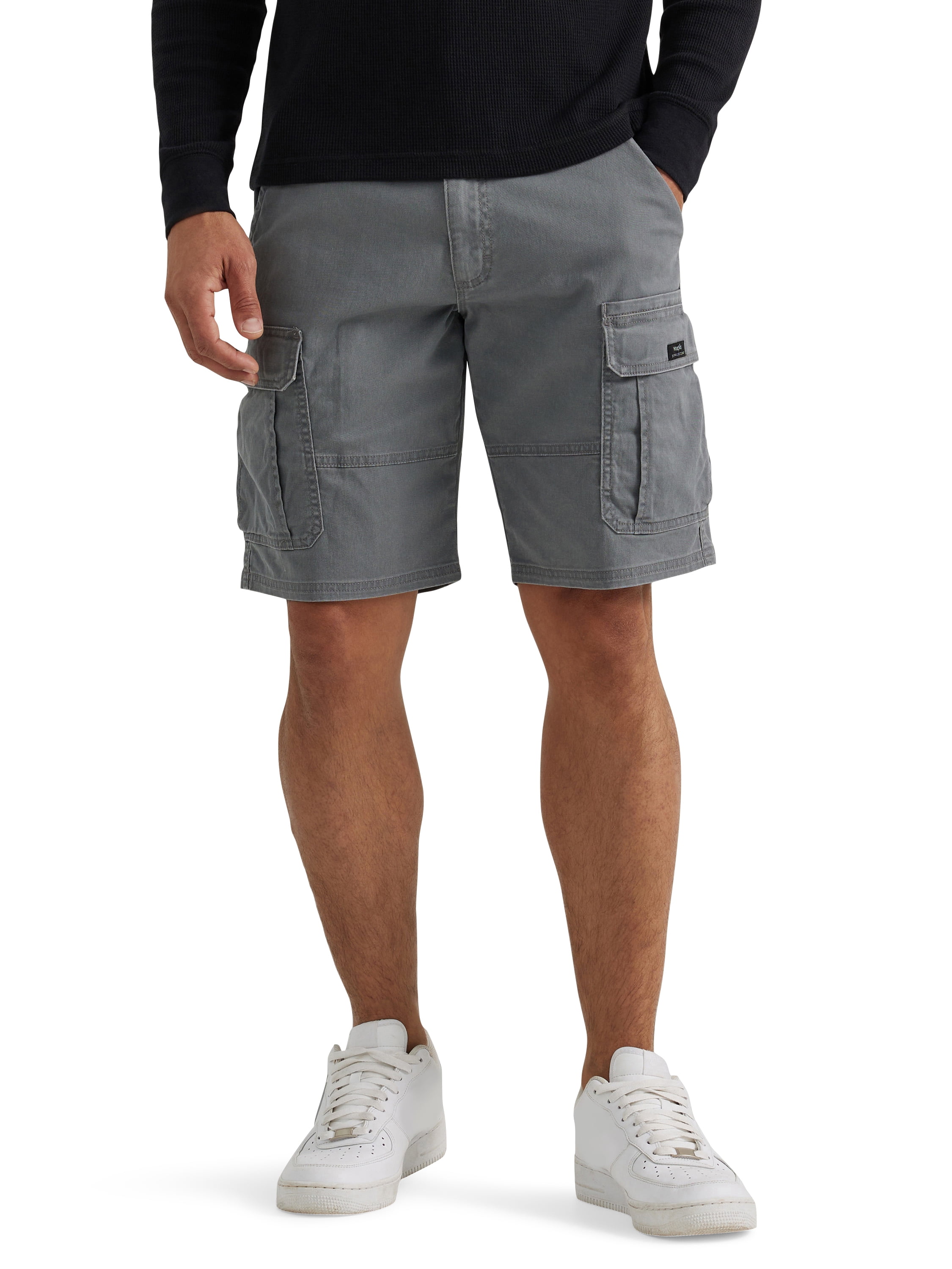Wrangler denim cheap cargo shorts walmart