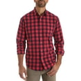thumbnail image 1 of Wrangler Men's long sleeve plaid woven shirt, 1 of 3
