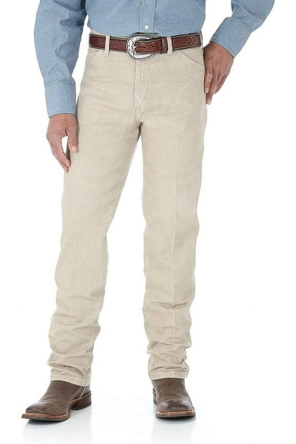 Men's 13Mwz Cowboy Cut Original Fit Denim Jeans Tan 31W x 32L US