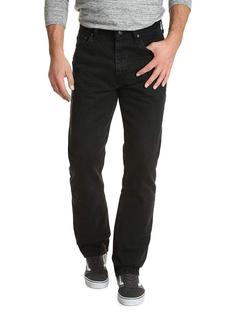 パンツ Wrangler black denim w44 big size!!! Wrangler Mens 44X32 Relaxed Fit Classic Stretch Jeans