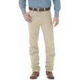 thumbnail image 1 of Wrangler Men's Men'S 936 High Rise Prewashed Cowboy Cut Slim Straight Jeans Tan 35W x 34L  US, 1 of 6