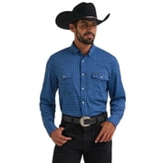 Wrangler Mens ATG Navy Peony Techincal Shirt