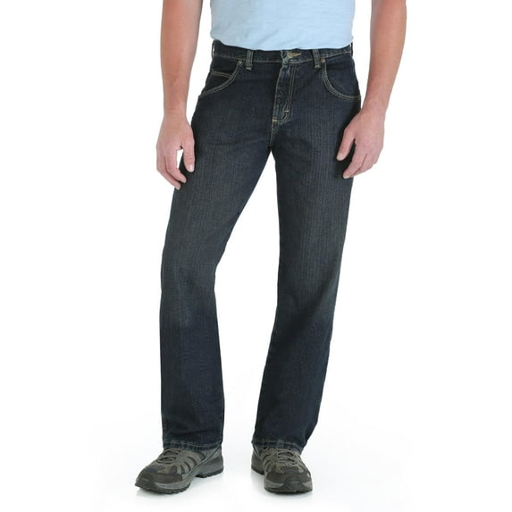 Wrangler Men's Rugged Wear Relaxed Fit Straight Leg Jeans Union W44 L32