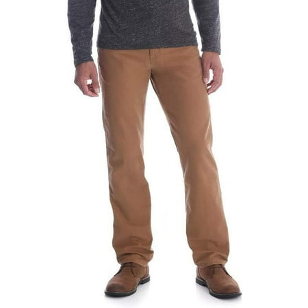 Wrangler Mens Big & Tall Rugged Wear Reg Straight Fit Acorn Canvas 46x32