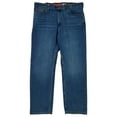 thumbnail image 1 of Wrangler Mens Blue Performance Series Comfort Flex Regular Fit Jeans 38X32, 1 of 2