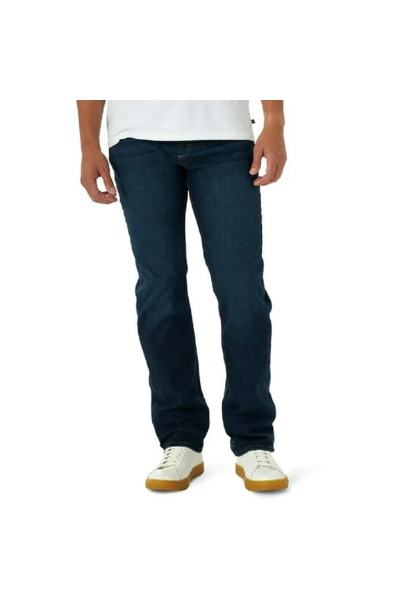 Mens Blue Performance Series Comfort Flex Regular Fit Jeans 44X30