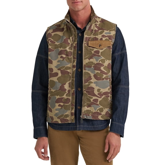 Wrangler Mens Corduroy Barn Vest