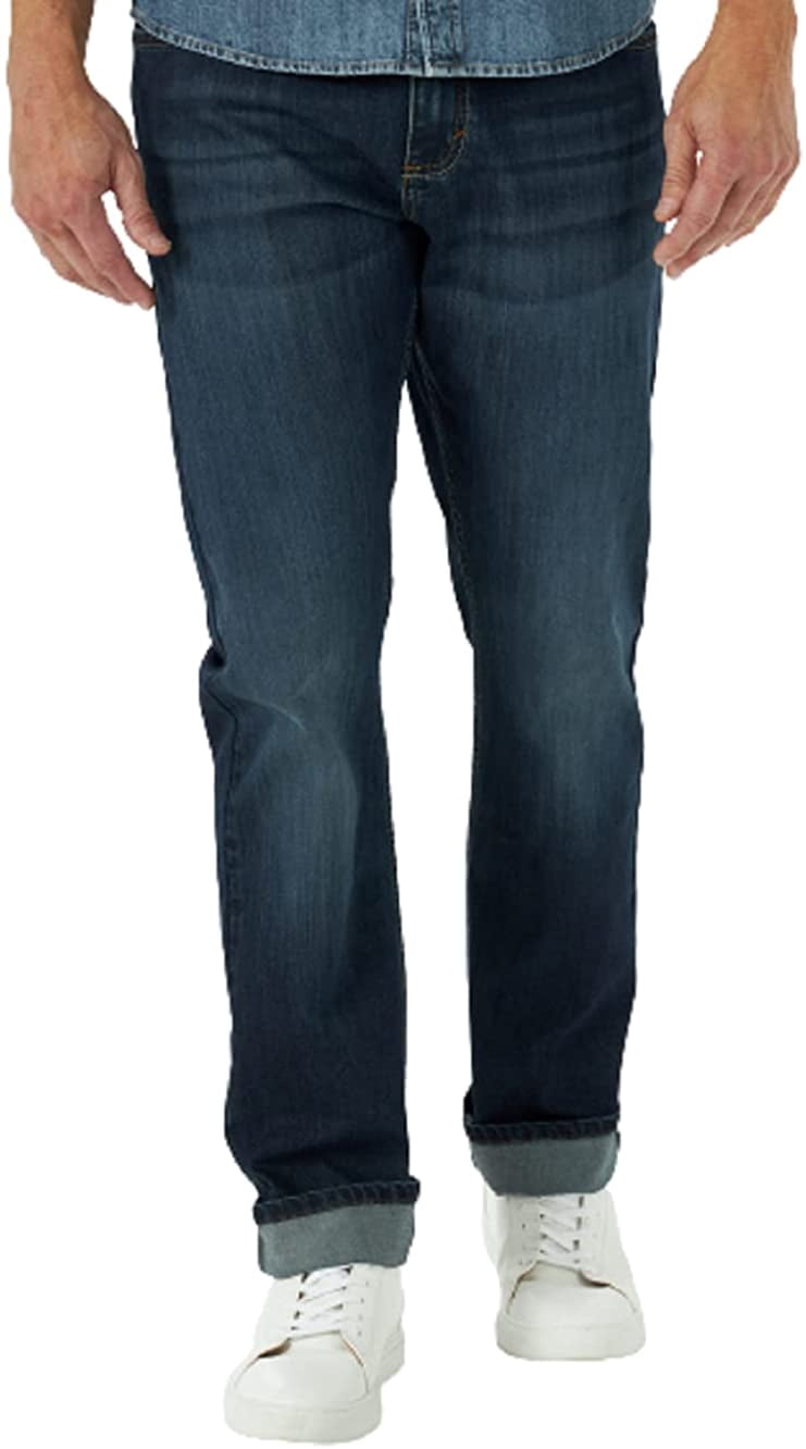 Wrangler Free-to-Stretch Athletic Fit Jean Jeans, Dentado