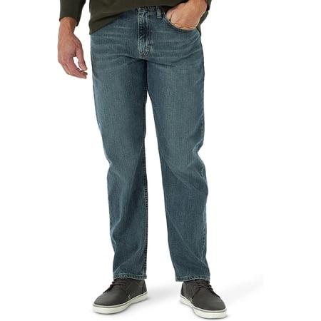 Men's Wrangler Relaxed-Fit Jeans Color: Gray Tint Size: 34X32