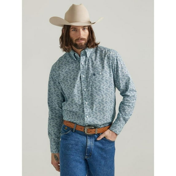 Wrangler Mens George Strait Shirt