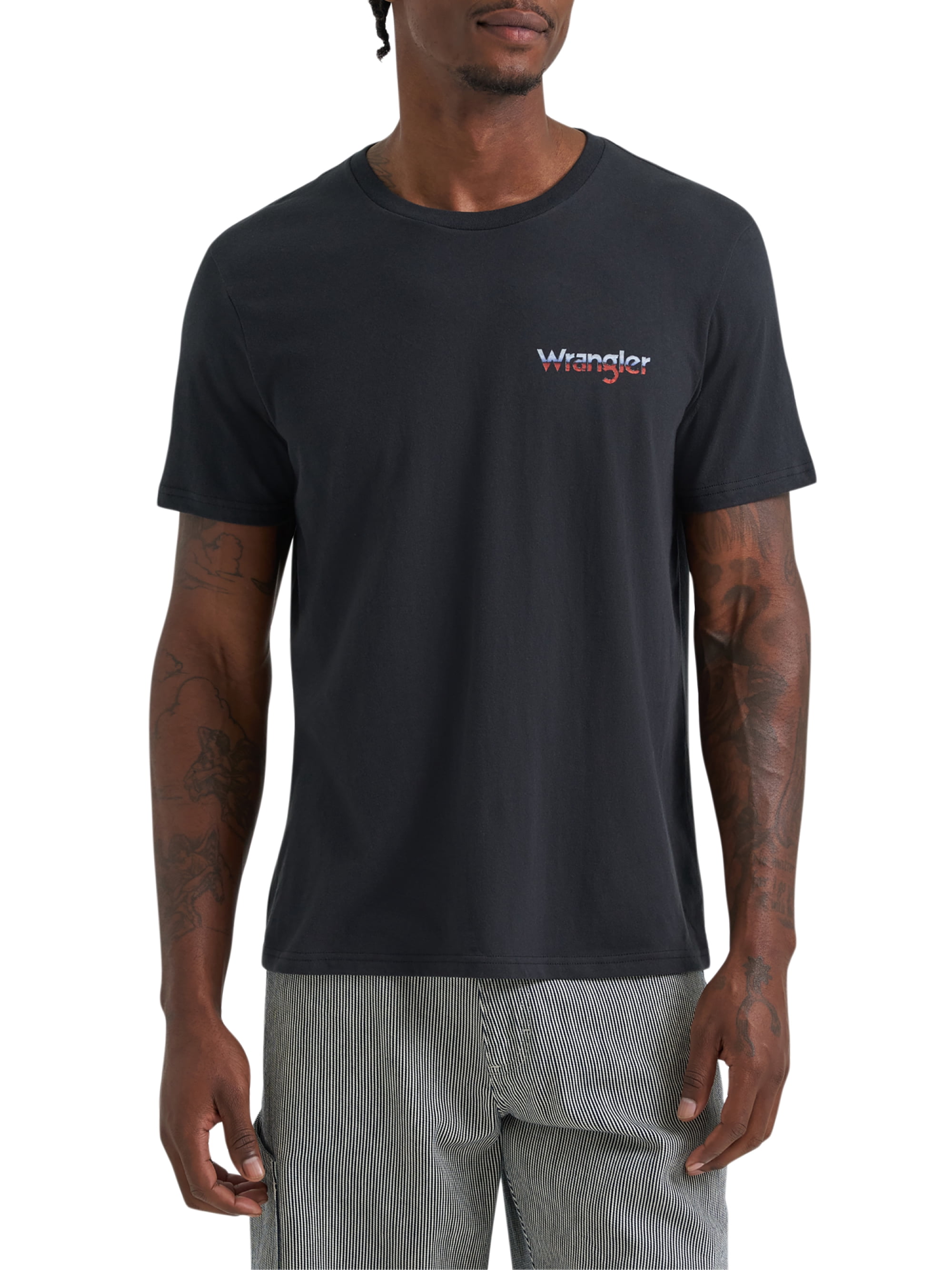 Wrangler® Men's and Big Men's Regular Fit Short Sleeve Graphic Tee, Sizes S-3XL