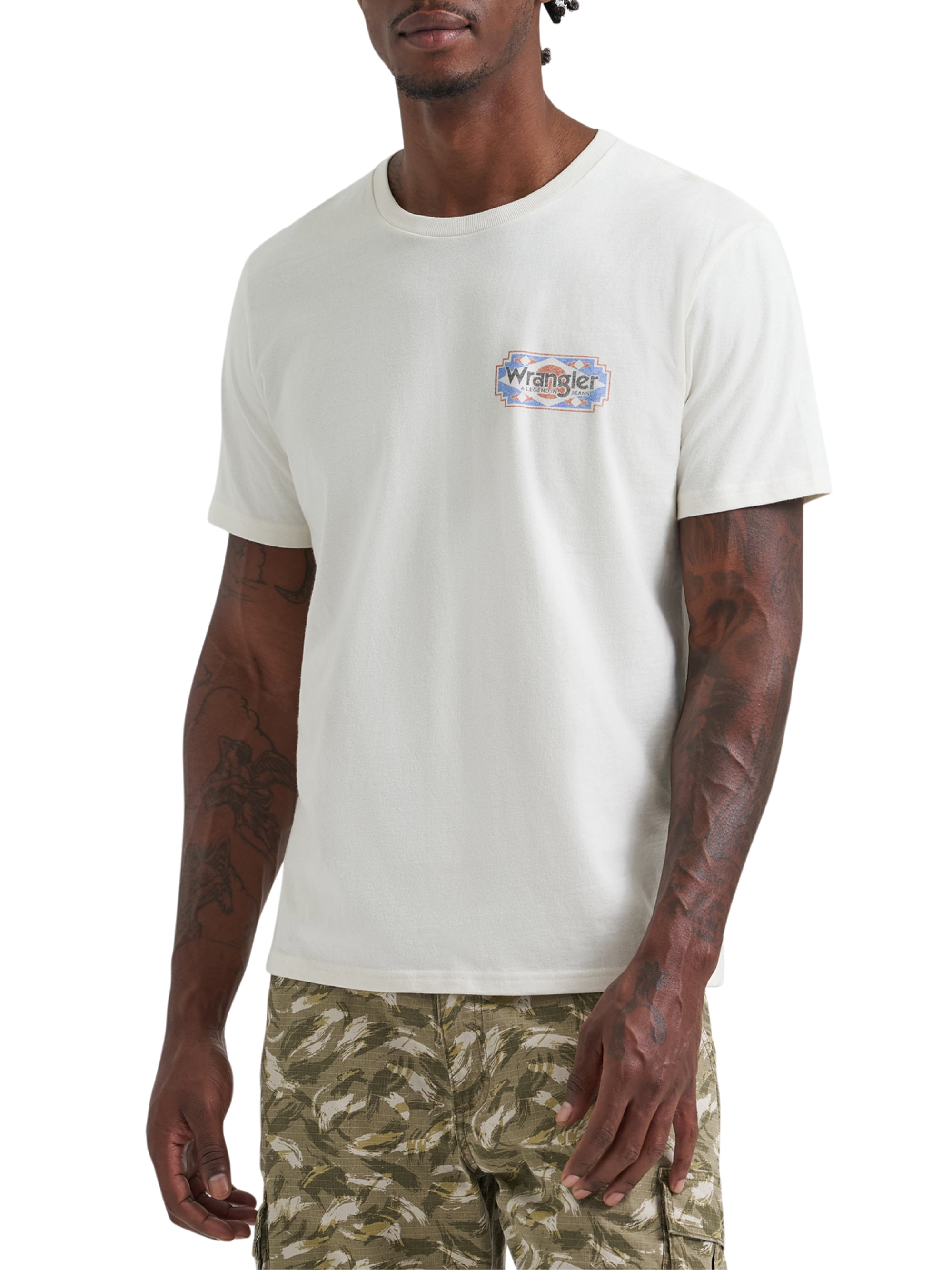 Wrangler® Men's and Big Men's Regular Fit Short Sleeve Graphic Tee, Sizes S-3XL