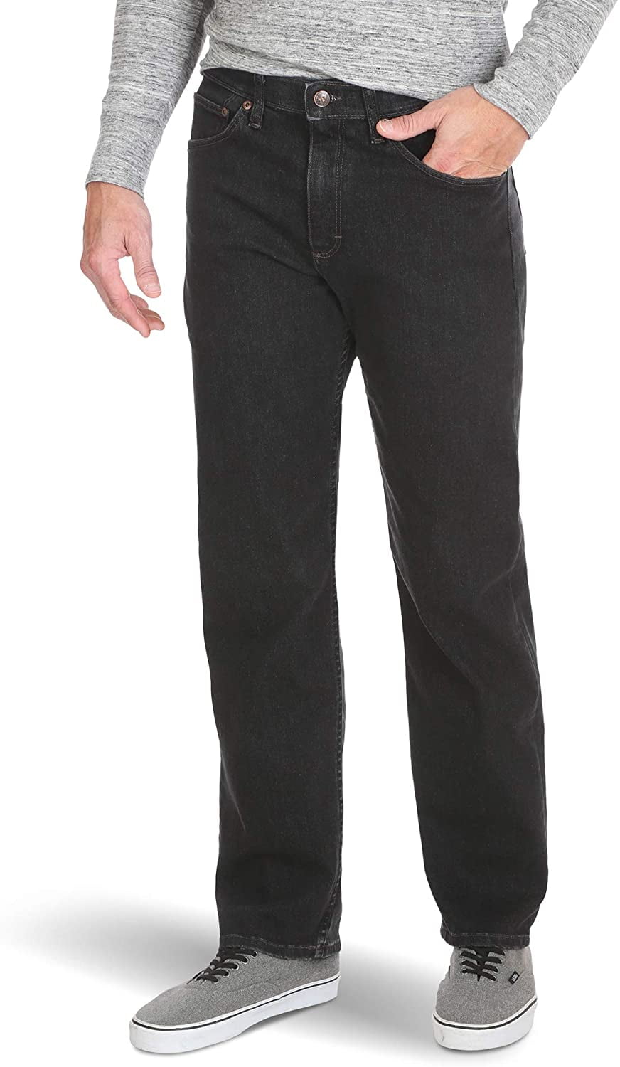 Wrangler Mens Jeans 58X30 Relaxed Fit Straight Stretch