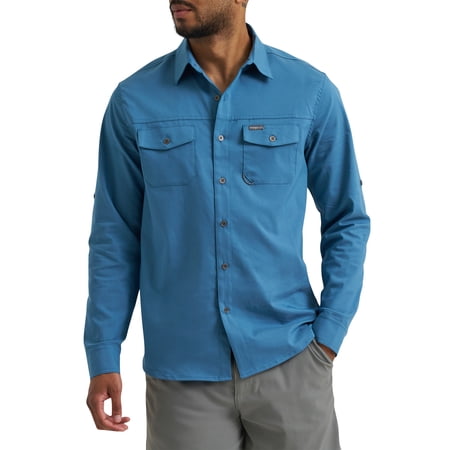 Wrangler Mens Long Sleeve All Season Stretch