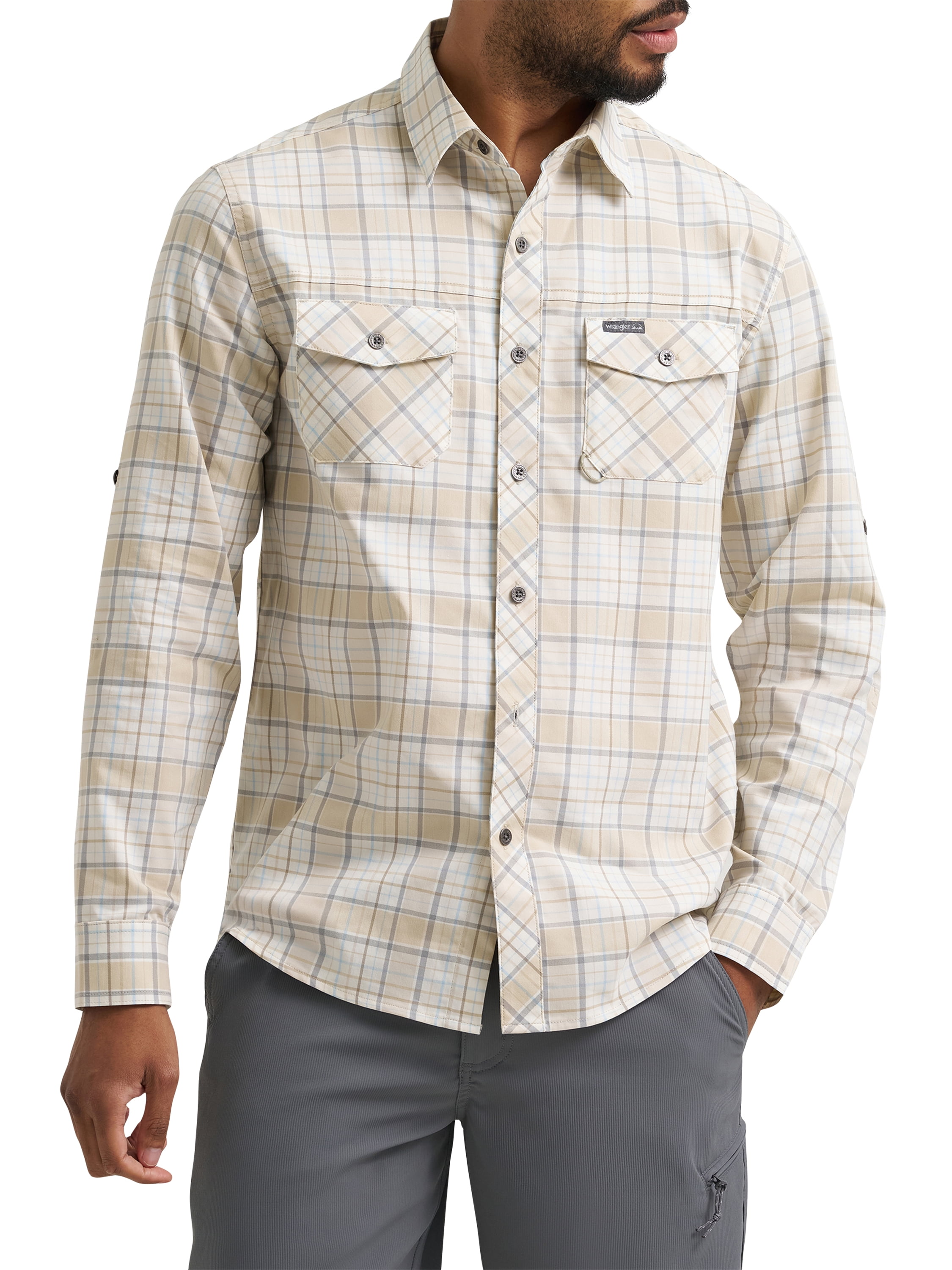 Wrangler Mens Long Sleeve All Season Stretch