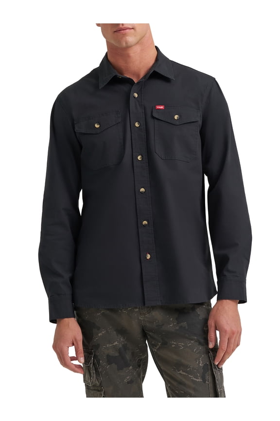 ® Mens Long Sleeve Heritage Solid Shirt