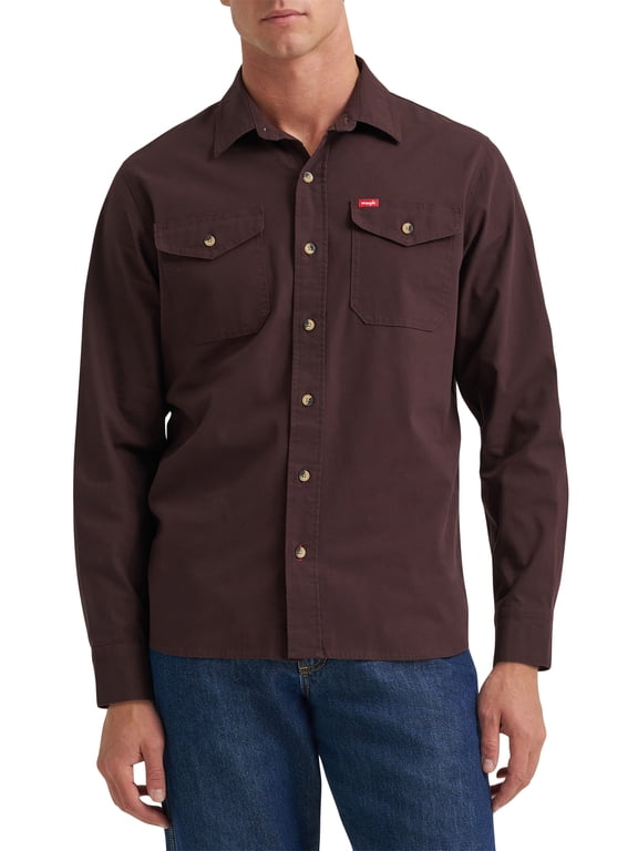 ® Mens Long Sleeve Heritage Solid Shirt