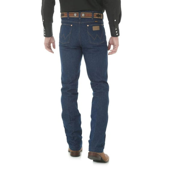 Wrangler Mens Medium Wash Cowboy Cut Classic Jeans