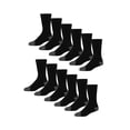 thumbnail image 1 of Wrangler Mens Performance Crew Sock, 12 pack, 1 of 4